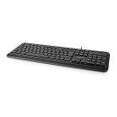 USB Tastatur QWERTZ Deutsch kabelgebunden schwarz PC Computer