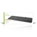 USB Tastatur QWERTZ Deutsch kabelgebunden schwarz PC Computer