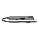 USB Dockingstation USB 3.2 Gen 1 | USB-C / DDMI SD Kartenlesegerät RJ45 Adapter Hub