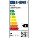 3 Stück E27 Leuchtmittel LED statt Glühbirne 8,5W ersetzt 64W warmweiss