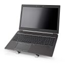 Ständer für Laptop Macbook Notebook Aluminium silber faltbar