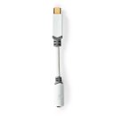 USB-C Kopfhörer Adapter 3,5mm Klinke Aux Buchse Smartphone Audio High End
