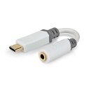 USB-C Kopfhörer Adapter 3,5mm Klinke Aux Buchse Smartphone Audio High End