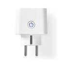 Smart Stecker Wlan Steckdose Wi-Fi | Leistungsmesser | 3680 W | Type F (CEE 7/3) | -10 - 45 °C | Android™ / IOS | Weiss
