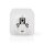 Smart Stecker Wlan Steckdose Wi-Fi | Leistungsmesser | 3680 W | Type F (CEE 7/3) | -10 - 45 °C | Android™ / IOS | Weiss