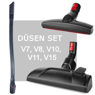 Ersatzteile Set für Dyson V7 V8 V10 V11 V15 Bodendüse Polsterdüse Saugpinsel