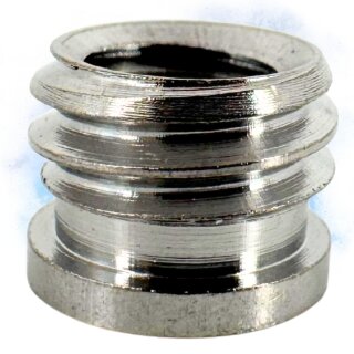 1x Adapter 1/4 auf 3/8 Zoll Kamera Schraubadapter Mikrofonständeradapter Stativgewindeadapter Gewindeadapter Schraube Gewinde 1/4" 3/8"