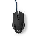 Gaming Mouse | Verdrahtet | DPI: 1200 / 2400 / 4800 / 7200 dpi | Einstellbar DPI | Anzahl Knöpfe: 6 | Programmierbare Tasten | Rechtshändig | 1.50 m | Ohne Beleuchtung