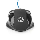 Gaming Mouse | Verdrahtet | DPI: 1200 / 2400 / 4800 / 7200 dpi | Einstellbar DPI | Anzahl Knöpfe: 6 | Programmierbare Tasten | Rechtshändig | 1.50 m | Ohne Beleuchtung