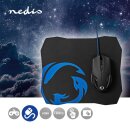 7200dpi Gaming Maus Mouse + Gamer Mauspad Mousepad Set PC