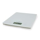 Digitale Küchenwaage digital Glas 5kg I 1g Waage Briefwaage Touch weiß