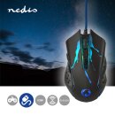 Beleuchtete PC USB Gaming Maus Mouse Computer 3600dpi LED...