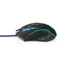 Beleuchtete PC USB Gaming Maus Mouse Computer 3600dpi LED Beleuchtung