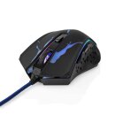 Beleuchtete PC USB Gaming Maus Mouse Computer 3600dpi LED Beleuchtung