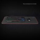 XXL Gaming Unterlage für Tastatur Maus Mauspad Mousepad beleuchtet Gamer Pc