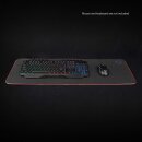 XXL Gaming Unterlage für Tastatur Maus Mauspad Mousepad beleuchtet Gamer Pc