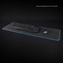XXL Gaming Unterlage für Tastatur Maus Mauspad Mousepad beleuchtet Gamer Pc
