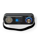 DAB+ Radio | Tisch FM Digital | 24 W | Bluetooth | Kopfhörerausgang | Wecker | integrierter Akku Display