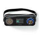 DAB+ Radio | Tisch FM Digital | 24 W | Bluetooth | Kopfhörerausgang | Wecker | integrierter Akku Display