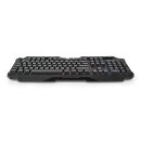 USB RGB Tastatur Gaming Pc QWERTZ mit Beleuchtung LED Gamer Keyboard