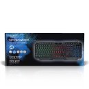 USB RGB Tastatur Gaming Pc QWERTZ mit Beleuchtung LED Gamer Keyboard