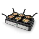 Party-Wok Set & Grillplatte 6 Personen Elektrogrill...