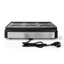 Party-Wok Set & Grillplatte 6 Personen Elektrogrill Tischgrill