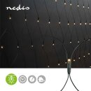 160 LED 2x1m Netz LED Lichterkette Vorhang Lichtervorhang...