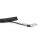 Kabelschlauch schwarz 2m bis 15mm Kabel Schlauch Organizer selbstschließend TV Pc