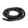 2m Kabelkanal für Kabel bis 16mm Kabelmanagement schwarz Spiralschlauch Schlauch