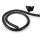 Kabelmanagement | Spiralhülse | 2.00 m | 1 Stück | max. Kabeldicke: 32 mm | PE | Schwarz