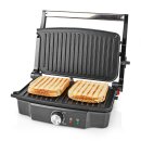 Kontakt Grill Elektro Tischgrill elektrisch Fleisch Fisch Gemüse Panini Maker BBQ