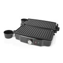 Kontakt Grill Elektro Tischgrill elektrisch Fleisch Fisch Gemüse Panini Maker BBQ