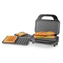 3in1 Multi Grill Waffeleisen Sandwichmaker Tischgrill...