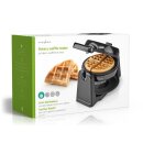 Drehbares waffeleisen für belgische waffeln drehbar Edelstahl 1000W