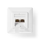 CAT7 CAT 7 Netzwerk-Wanddose Unterputz | 2-Port RJ45 Internet Dose