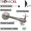 Wandhalterung / Tisch Decke für Lampe 3/8 Zoll...