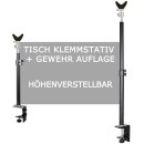 Tisch Stativ Klemme für Objektiv Jagd Gewehr Ständer...