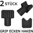 4 Stück Bankhaken Bench Dogs 20mm für...