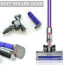 Staubsauger Rohr + Turbodüse + Bürste für Dyson V7 V8 V10 V11 V15 Set