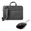 17 / 18 Zoll Laptop Tasche + kabelgebundene Maus flach...