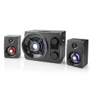 Gaming Lautsprecher 2.1 System Speaker Boxen Gamer Bluetooth SD USB