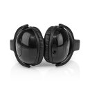 Bluetooth 5.0 On-Ear Kopfhörer mit Mikrofon Headset kabellos schwarz