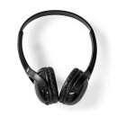 Bluetooth 5.0 On-Ear Kopfhörer mit Mikrofon Headset kabellos schwarz