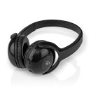 Bluetooth 5.0 On-Ear Kopfhörer mit Mikrofon Headset kabellos schwarz