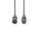 DMX-Adapterkabel | XLR 3-Pin Stecker | XLR 3-Pin Buchse |...