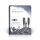 DMX-Adapterkabel | XLR 3-Pin Stecker | XLR 3-Pin Buchse | Vernickelt | 20.0 m | Rund | PVC | Dunkelgrau | Kartonverpackung