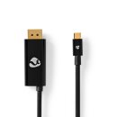 8K UHD 2m USB-C / Displayport Stecker Adapter Kabel USB 3.2 GEN 1 Video Audio