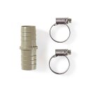 22mm Verlängerung Verbinder + 2 Schlauchschellen Ablaufschlauch Waschmaschine