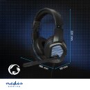 Beleuchtetes 7.1 Gaming Headset Kopfhörer LED PC Computer USB